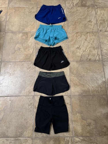 5 PAAR SHORTS (2 Nike, Velocity, All in Motion, Sonstige) DAMENGRÖSSE S