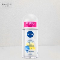 50Ml Nivea Fresh Summer Happiness Deodorant Roll On 0% Aluminium Roller 48H