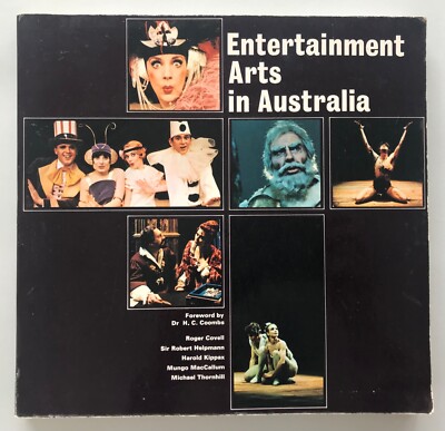 1968 Entertainment Arts in Australia John Allen 1st Edition Illustrated PB