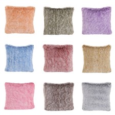 Solid Color Plain Throw Pillow Case Home Office Sofa Car Cushion Cover 17