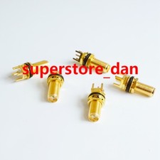 10X SMA female bulkhead solder PCB mount RF connector waterproof adapter 17MM