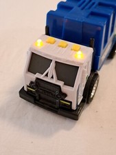 Toughest Mini Hasbro Tonka Truck Trash Garbage Recycling Blue- Lights  Sound