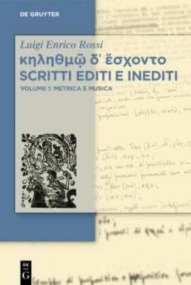 Metrica e Musica, Hardcover by Rossi, Luigi Enrico; Colesanti, Giulio (EDT); ...