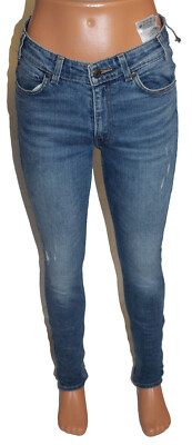 Levis Damen Jeans Hose 721 VINTAGE HIGH RISE SKINNY Stretch W27 L32 blau Levi's*