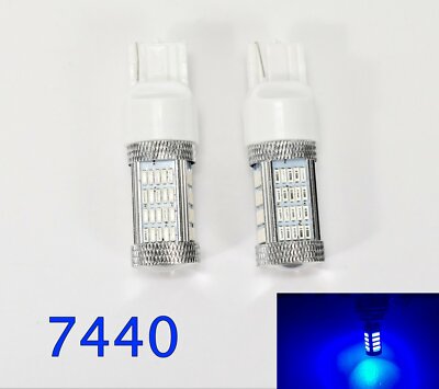 Blue Reverse Backup Light T20 7440 7441 992 W21W 92 LED Bulb Lamp A1 ...
