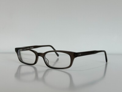 Oliver Peoples Zuko SMK Rectangle Gray Fade Eyeglasses Frame Japan 50-19-143
