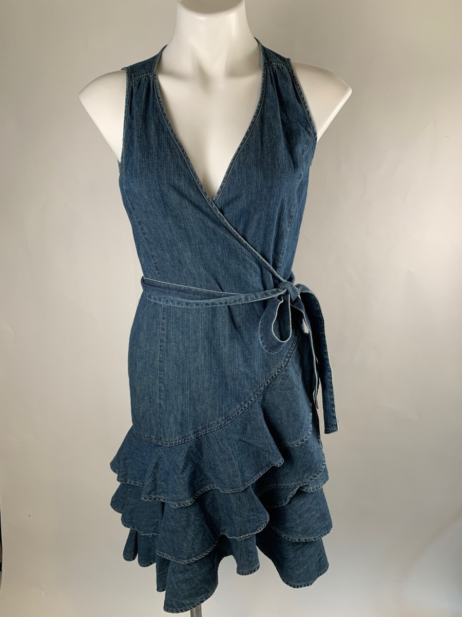 Ralph Lauren BLACK WHITE ワンピース ruffle hem s-l1200.jpg