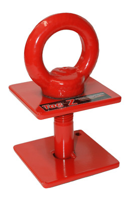 SICHERHEITS-BODENANKER, KETTENAUFNAHME 50mm TIEFFIX, (FAHRRADSCHLOSSSYSTEM / DIEBSTAHL / S