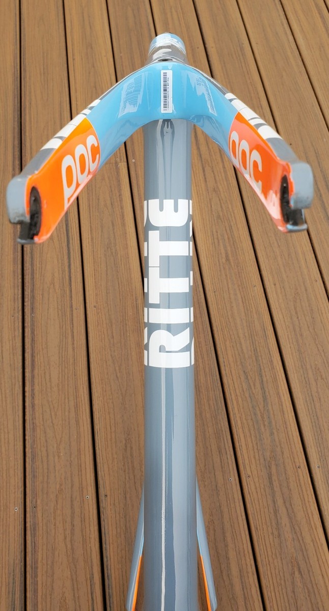 Ritte ピストフレーム Ritte Vlaanderen Frame & Fork w/ seatpost topper - Rare POC Team