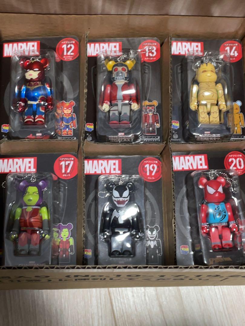 🌸BE@RBRICK MARVEL Marvel Avengers 10-piece set New 🌸JAPAN | eBay