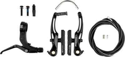 Bremsensatz PROMAX Pro P-1 / Click V-Point Linear Pull Brake Kit 108mm BMX schwarz