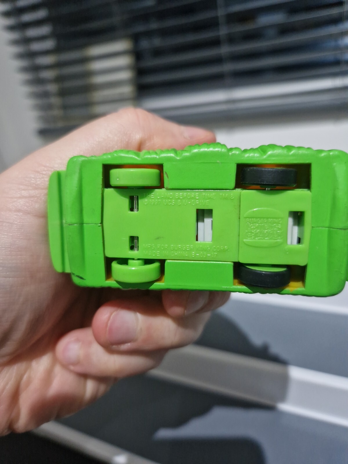 1997 The Land Before Time Sarah Pull Back & Roll Burger King Toy eBay