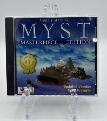Myst Masterpiece Edition - Windows CD-ROM PC Computer Adventure Updated - Clean