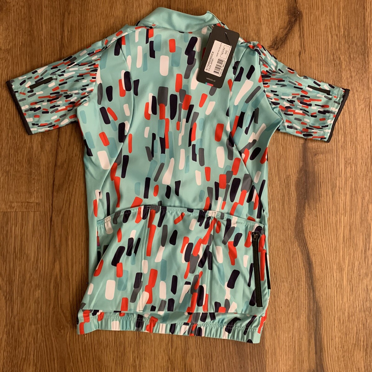 Velocio Women's ES Cycling Bike Jersey Size XXS Venetian Celeste
