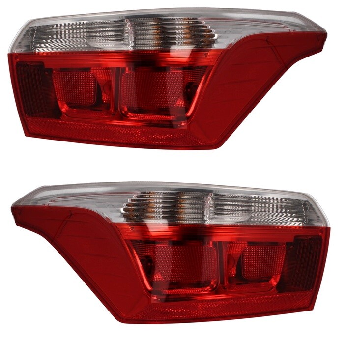 Lampe feu arriere gauche pour Citroen C-Clysee 2012-2016 bloc optique complet