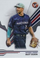 MATT OLSON TOPPS PRISTINE ALL-STAR BASE ATLANTA BRAVES #283 2024 24