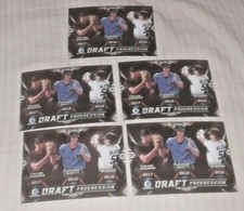 (5) 2019 Bowman Chrome Draft Progressions Miami Marlins  JJ Bleday!