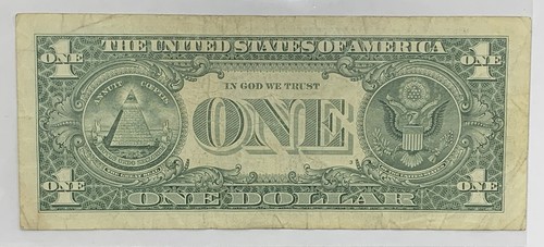 One Dollar Birthday Bill 19710617 June 17, 1971 - Picture 2 of 2