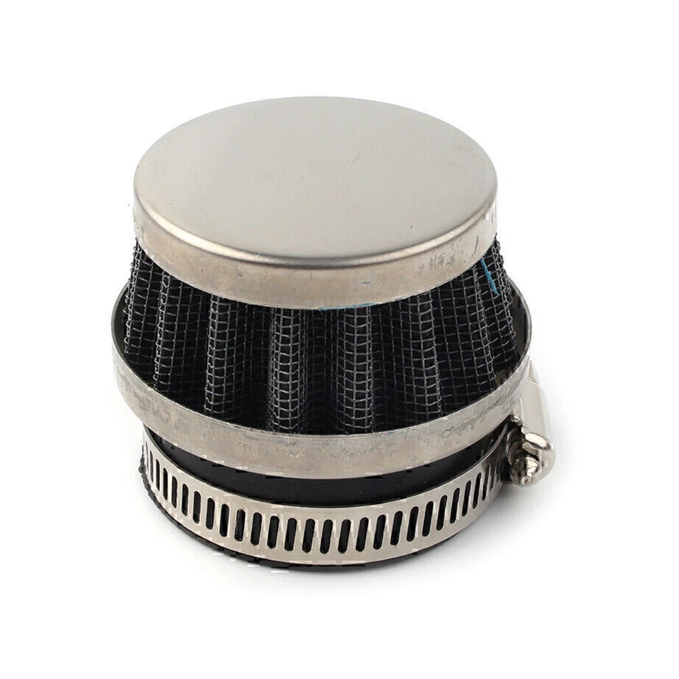 Limpiador de admisión de cápsulas de filtro de aire 2x 46 mm para Honda para Kawasaki para Suzuki Yamaha Foto 2 de 4