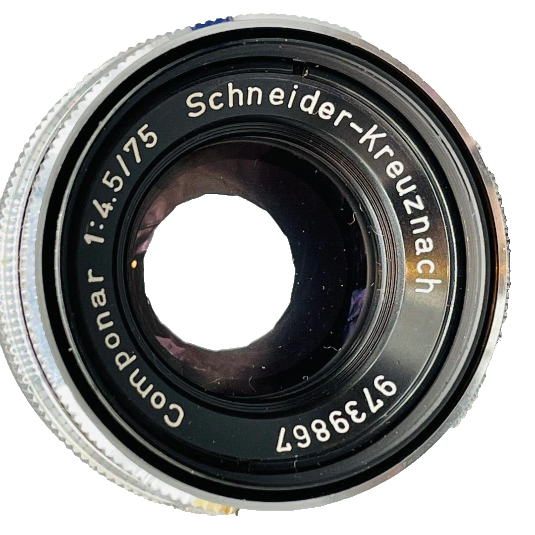 レンズ(単焦点) Schneider-Kreuznach Componar 1:4.5/75 Schneider Optik Kreuznach Camera Lens Componar 1:4,5/75