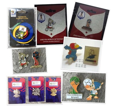 FIFAワールドカップ ブラジル 8K ドーモくん ピンバッジ FIFAワールドカップ ブラジル 8K ドーモくん ピンバッジ Pins - FIFA