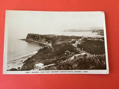 US Navy Zensor 1943 Newport Looking South Sydney Vintage Postkarte R45681