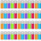 Wholesale USB 2.0 5/10/100PCS 1GB 2GB 4GB 8GB 16GB 32GB 64GB Flash Drives Memory