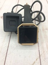 Fitbit Blaze SmartWatch Fitness Tracker Heart Rate Black Charger Frame