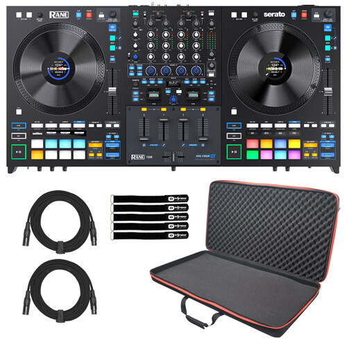 Четыре продвинутых 4-канальных микшерных пульта Serato DJ Controller с мягким корпусом 232090₽