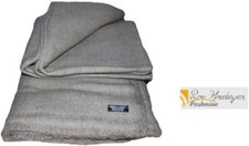 100 Natural Cashmere 108 X 54 Inches Blanket - Pure Pashmina Throw
