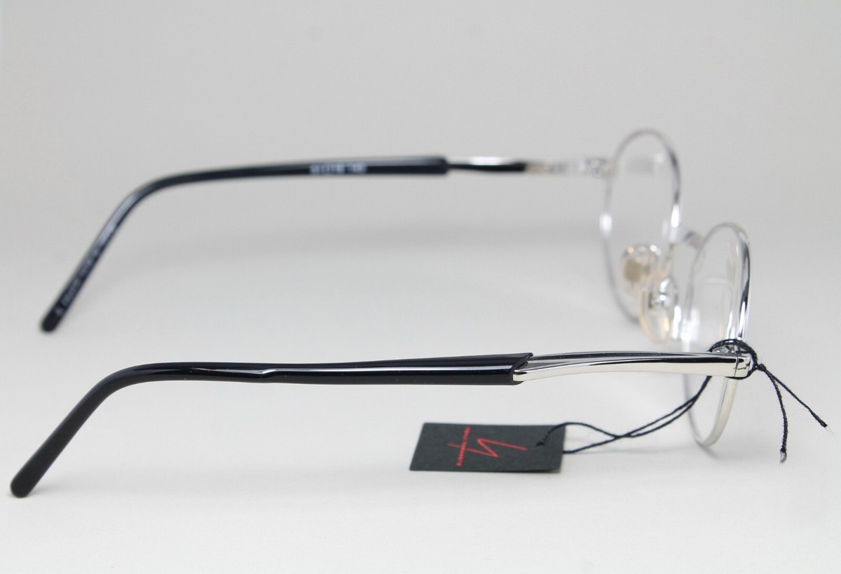 YOHJI YAMAMOTO 51-5202 C2 Original Vintage Eyeglasses Silver