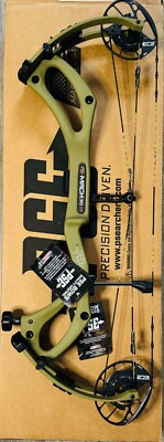 PSE Mach30 Right Hand 70 Pound EC2 Olive Green Carbon Hunting Bow New