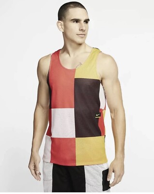 Nike Men's Sportwear Reversible Training Tank Top Cj4744 644 Size