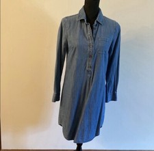 J Crew Pullover Denim Dress Women’s XS