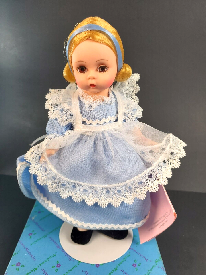 RARE Madame Alexander Doll 8" Alice in the Wonderland #14508 w/ Tag COA ...