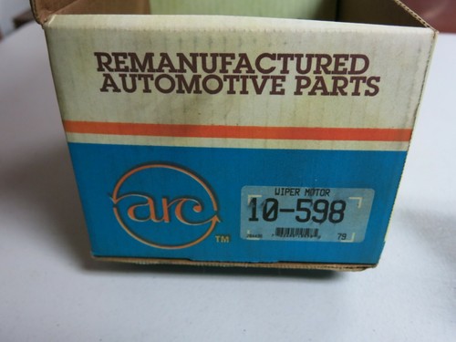 Nos ARC Reman Windshield Wiper Motor (10-598) - Picture 4 of 4