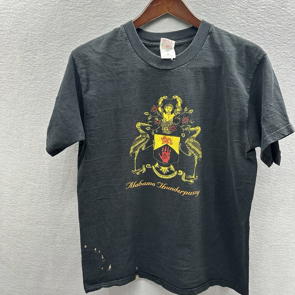 Camiseta De Colección Alabama Thunderpussy Band Para Hombre Mediana Punk Ruina Unruh y2k Foto 2 de 4