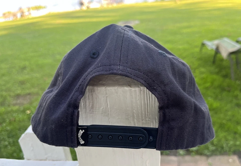 Gorra Billabong Snapback Azul Marino Ajustable Adulto Palmera Logo Exterior Foto 4 de 4