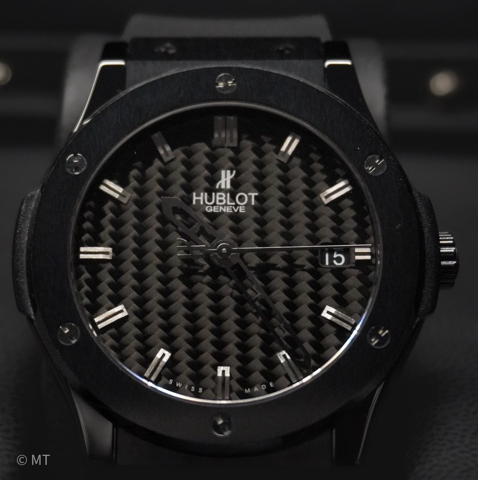 Hublot Classic Fusion Carbon Dial 511.CM.1670.RX 45mm Automatic | eBay