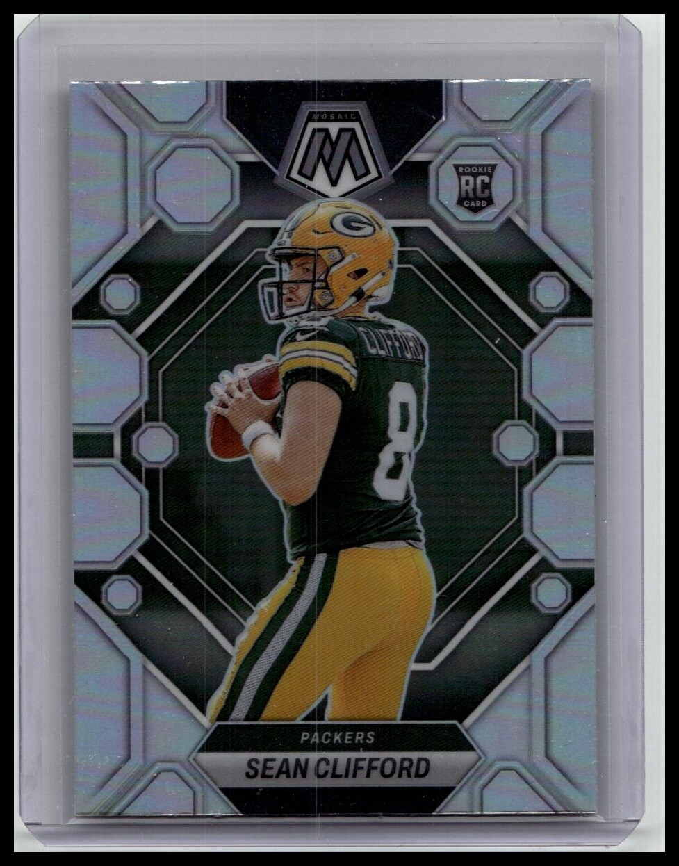 2023 Panini Mosaic #361 Sean Clifford Silver Rookie Card