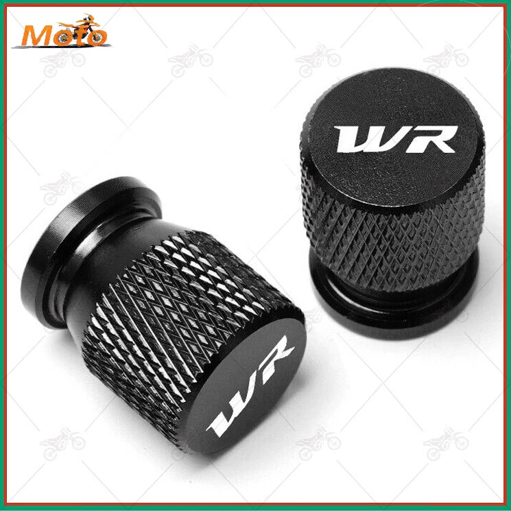 Cubierta de tapas de vástago de válvula de neumático de rueda CNC para Yamaha WR250F WR250R WR250X WR426 WR450 Foto 4 de 4