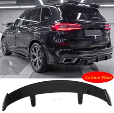 52'' Rear Trunk Window Roof Spoiler Wing Carbon Fiber For 2019-2024 2025 G05 X5 