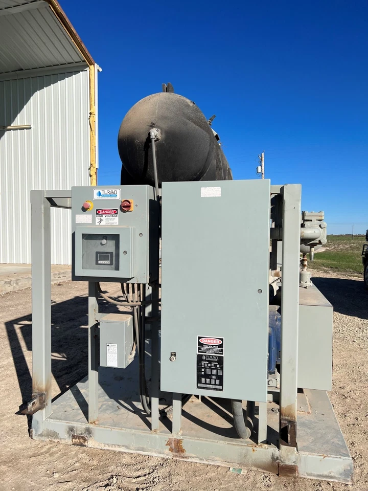 Máquina de hielo de placa turbo de 20 toneladas con paquete de freón Foto 3 de 4