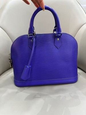Authentic Louis Vuitton Alma PM  Epi Leather Handbag