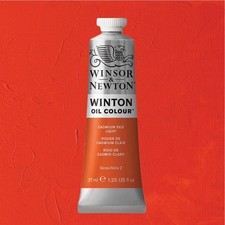 Winsor and Newton Winton Oil Colour 1.25 oz. Cadmium Red Light