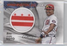 2022 Topps Series 1 City Flag Commemorative Relics Juan Soto #CFP-JS Patch 5h0