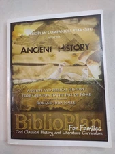 BIBLIOPLAN COMPANION, YEAR ONE A Text for Ancient History Paperback by Nalle