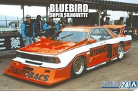 Aoshima 1/24 Scale Nissan KY910 Bluebird Super Silhouette 1983 Plastic Model Kit