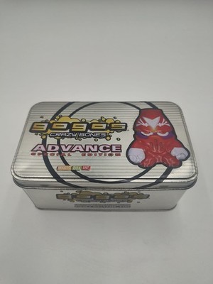 Gogo s Crazy Bones Collector Tin Advance Special Edition + Figuren Set Box
