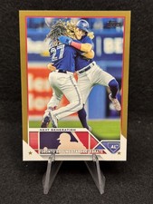 2023 Topps Series 1 Toronto's Young Stars Celebrate #216 Gold Parallel /2023